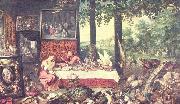 Jan Brueghel Der Geschmackssinn oil on canvas